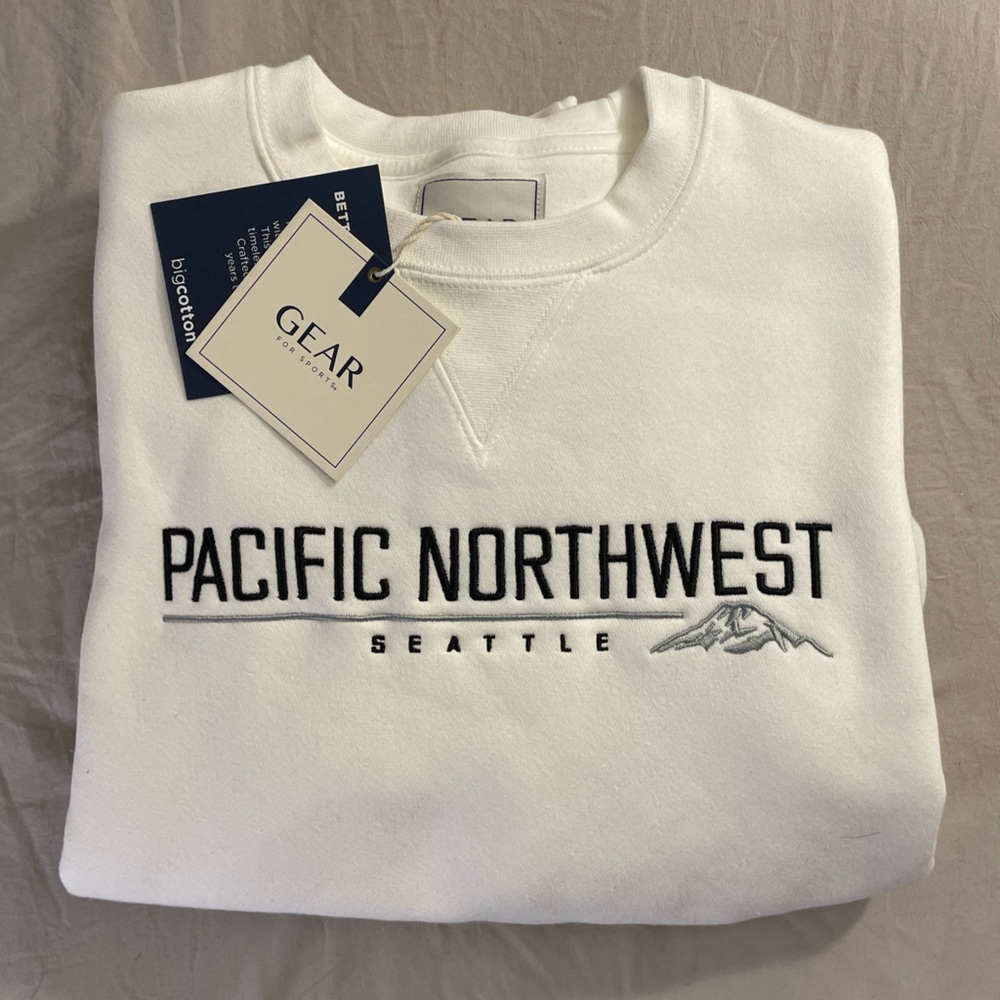 Gear For Sports White Crewneck Sweatshirt